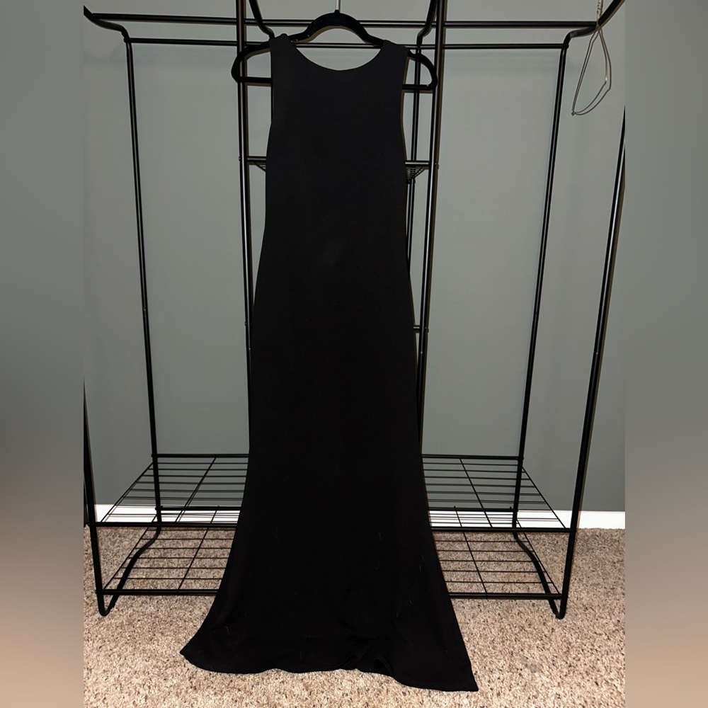 Floor Length Black Dress